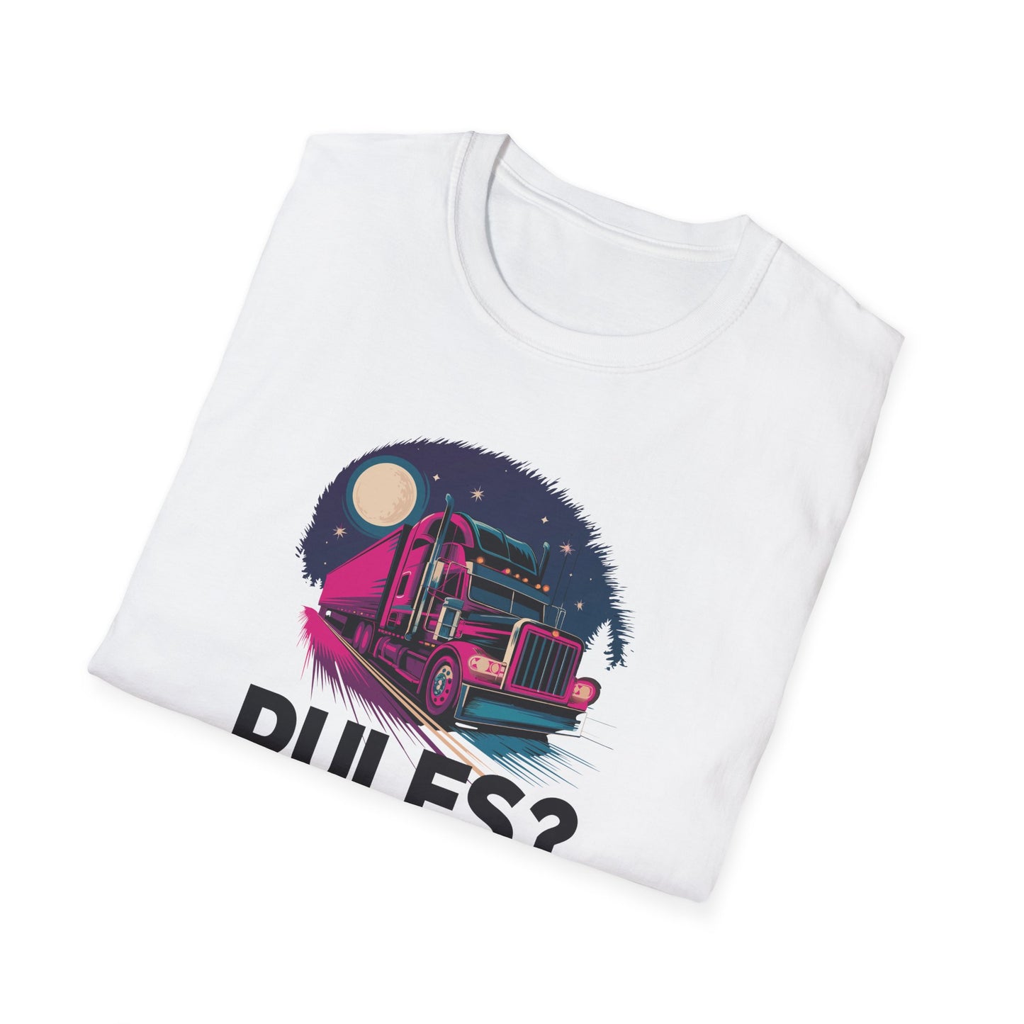 Rules? We Make Our Own After Dark Unisex Softstyle T-Shirt