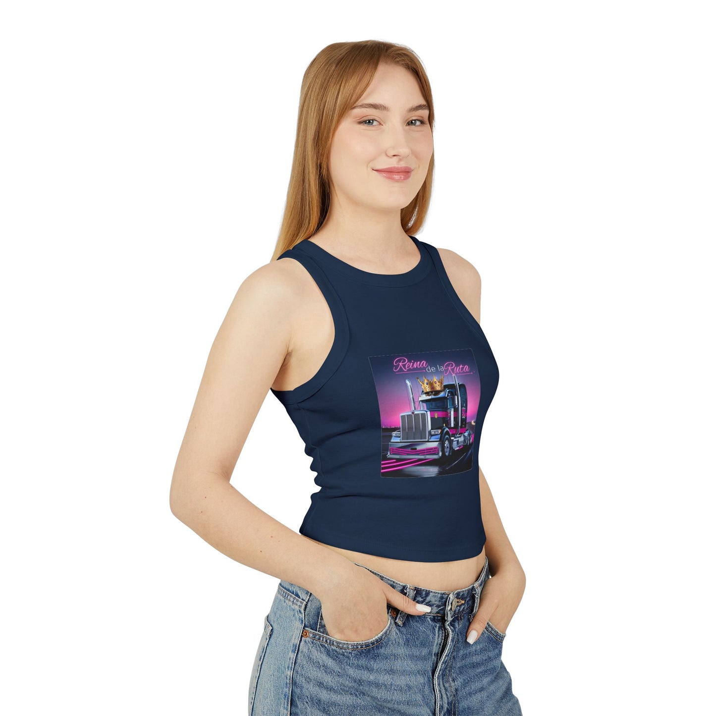 La Reina Racer Tank Top