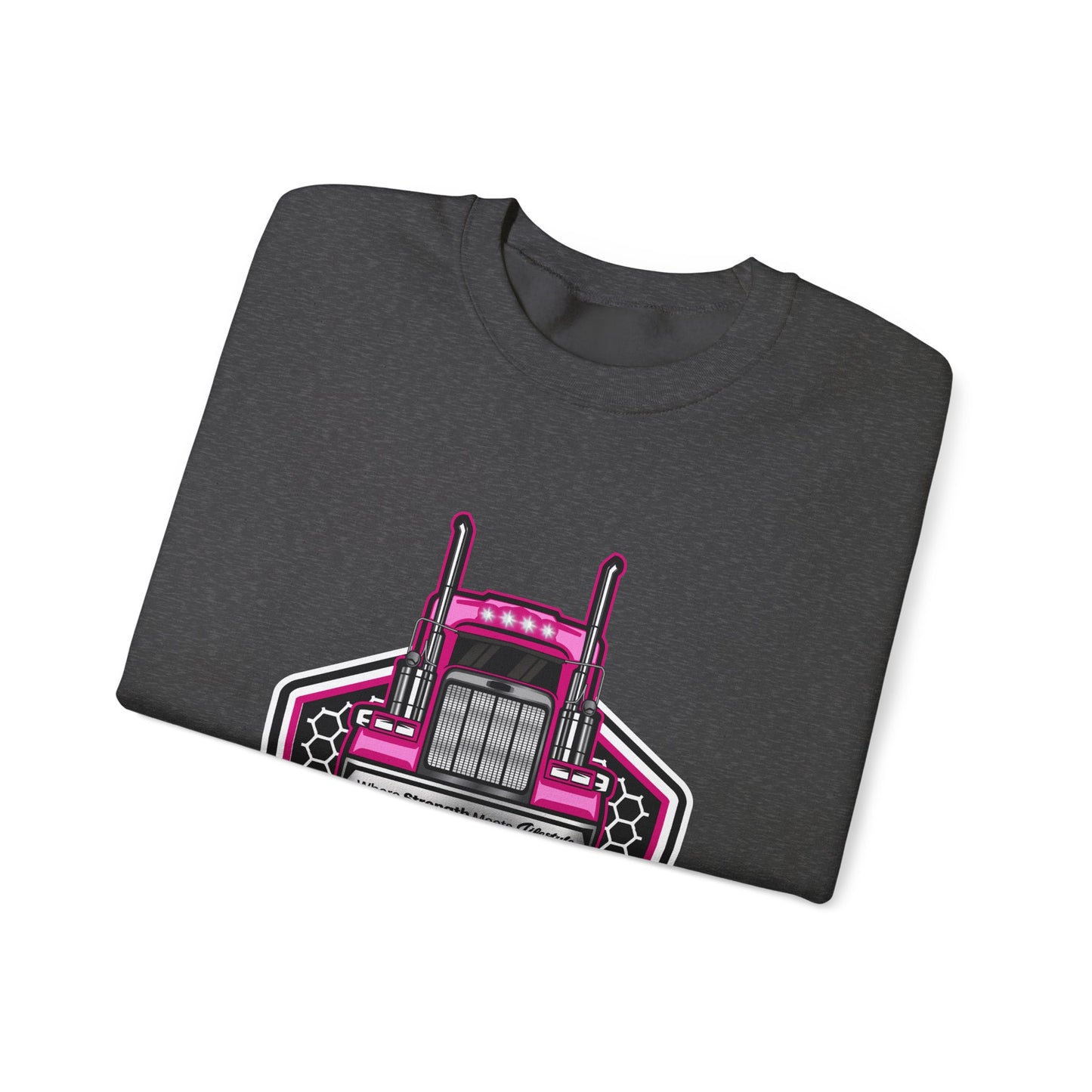 Signature Truckin' Divas Unisex Heavy Blend™ Crewneck Sweatshirt