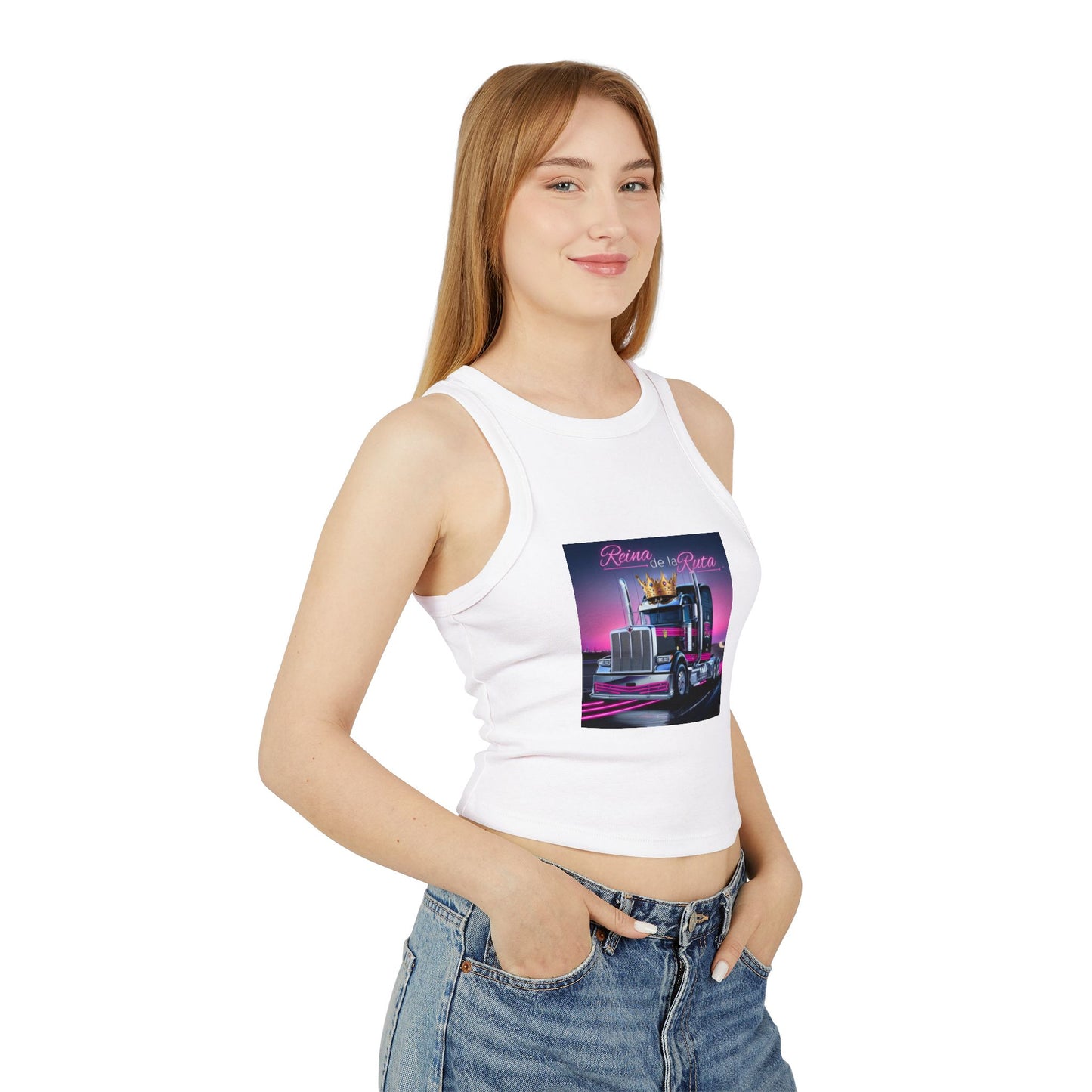 La Reina Racer Tank Top