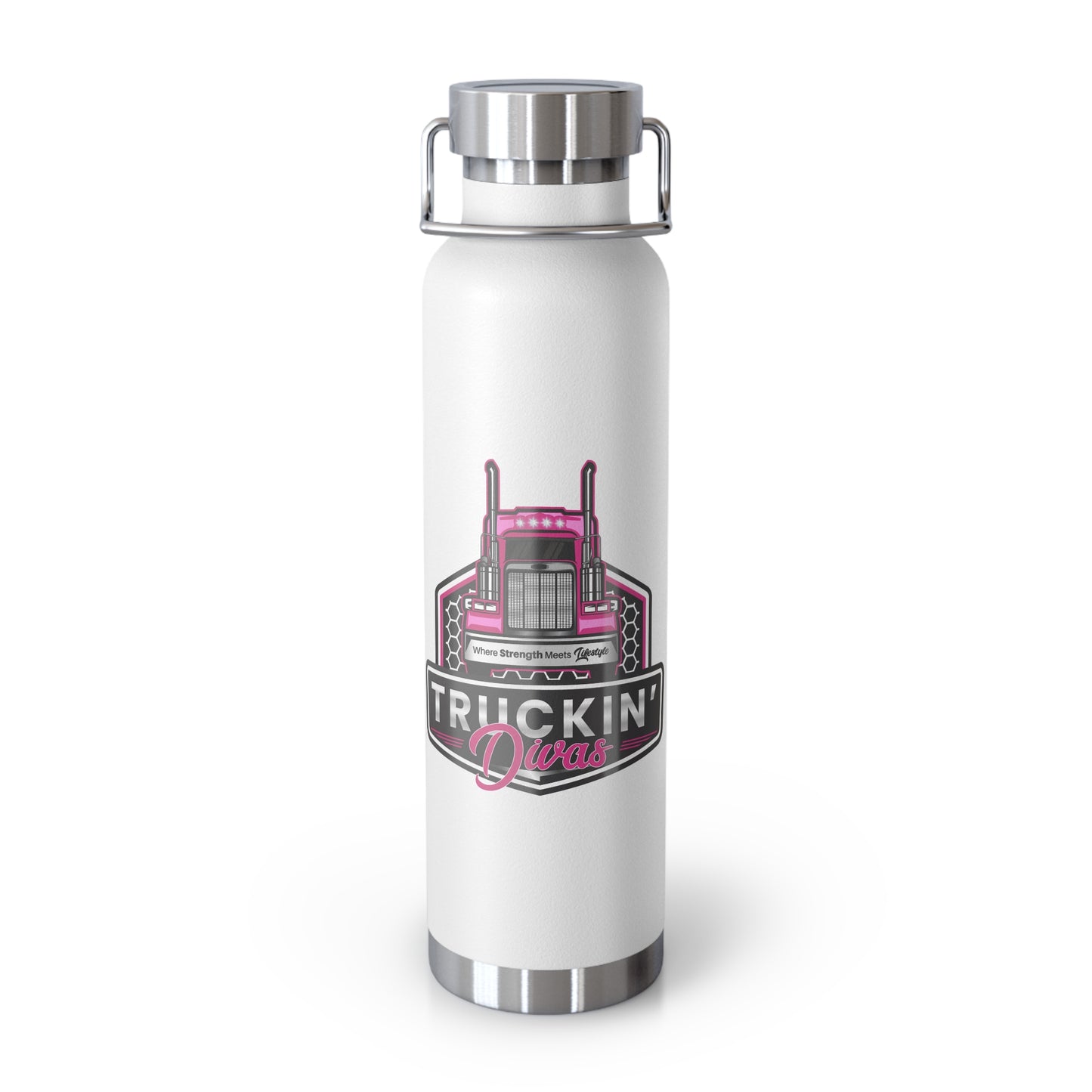 Signature Truckin' Divas Copper Vacuum Insulated Bottle, 22oz