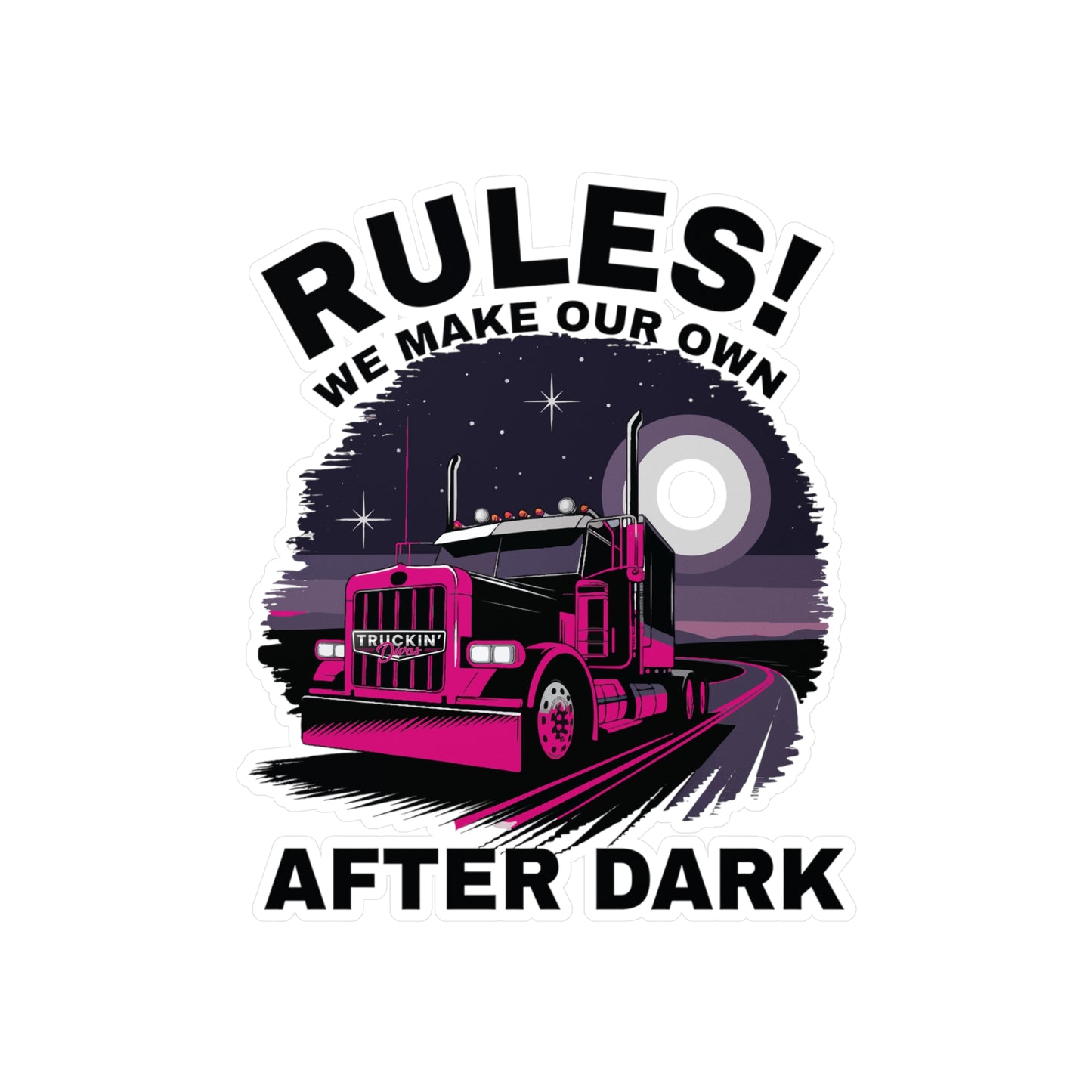 Rules Vinyl Decal