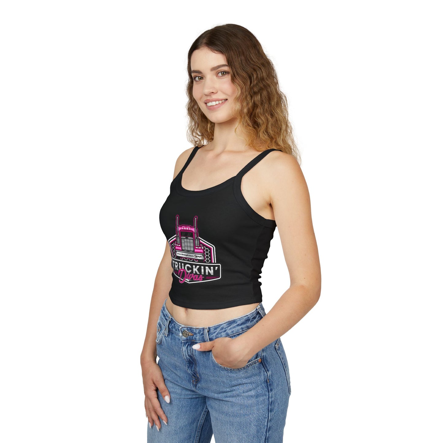 Signature Truckin' Divas Women's Spaghetti Strap Tank Top