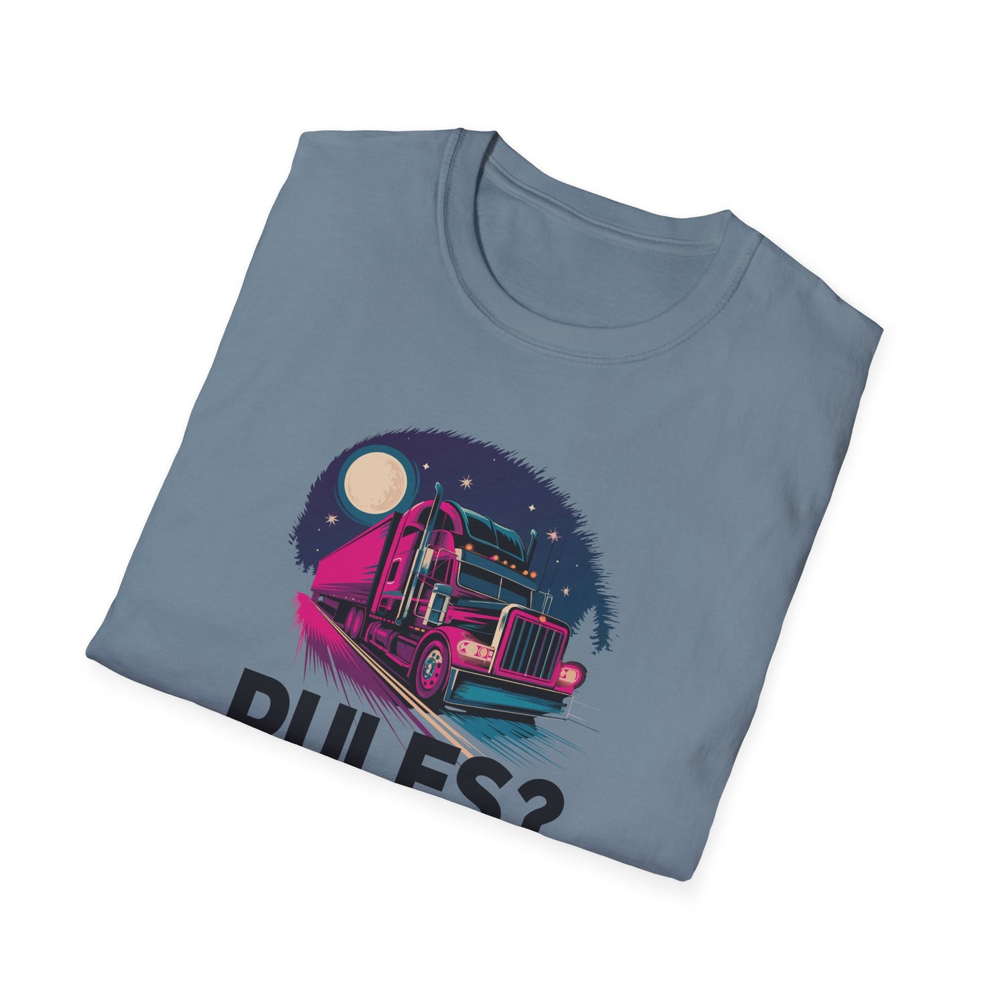 Rules? We Make Our Own After Dark Unisex Softstyle T-Shirt