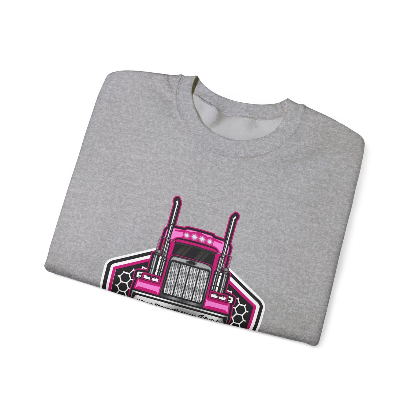 Signature Truckin' Divas Unisex Heavy Blend™ Crewneck Sweatshirt