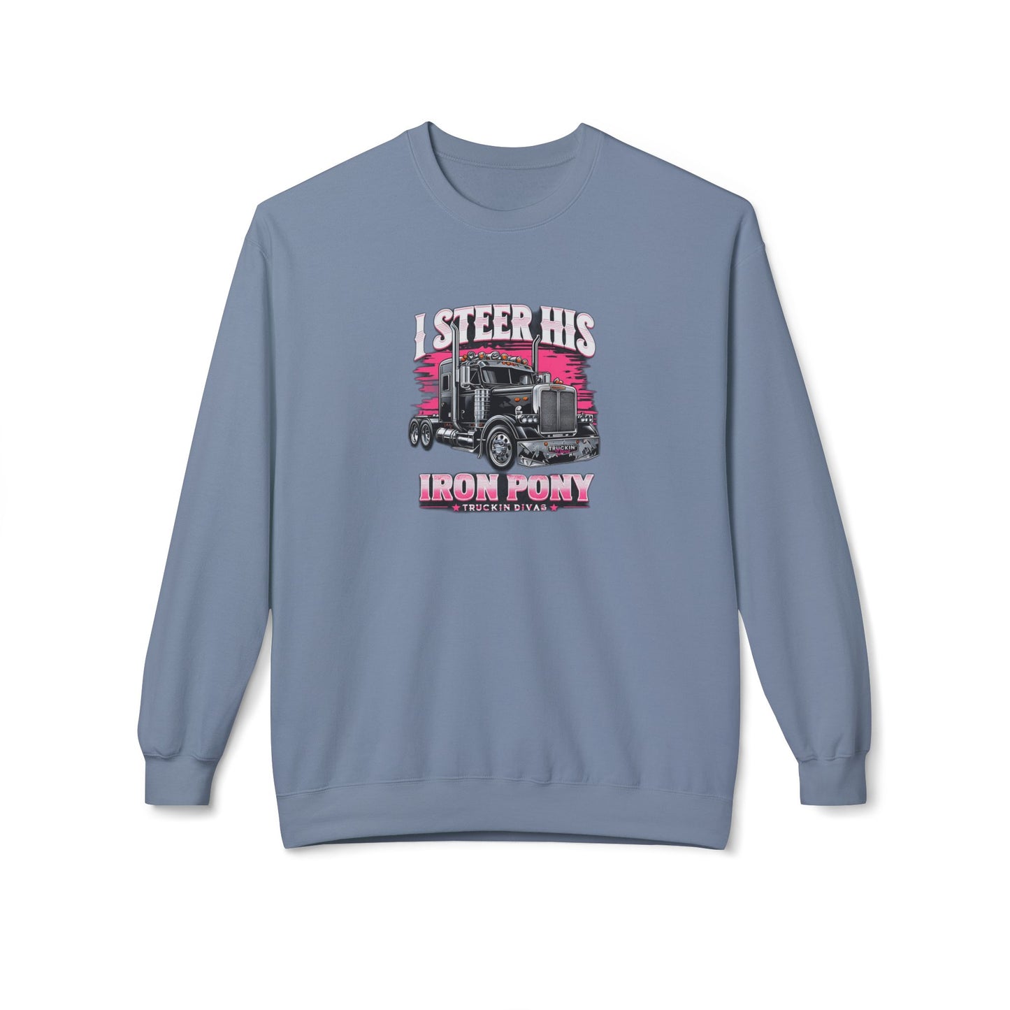 #IronPony Midweight Softstyle Fleece Crewneck Sweatshirt