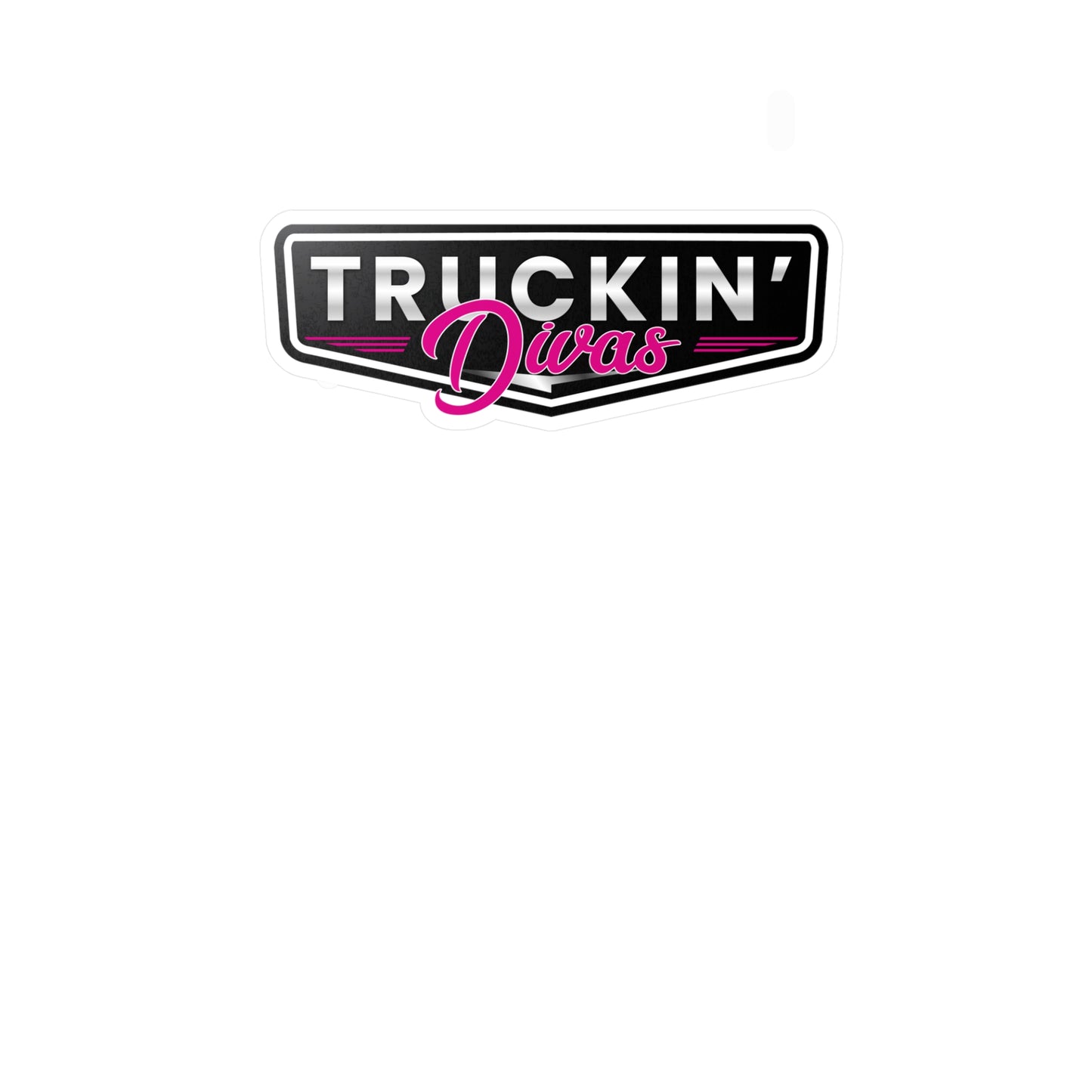 Truckin' Divas Vinyl Decal - Stylish Sticker for Truck Enthusiasts