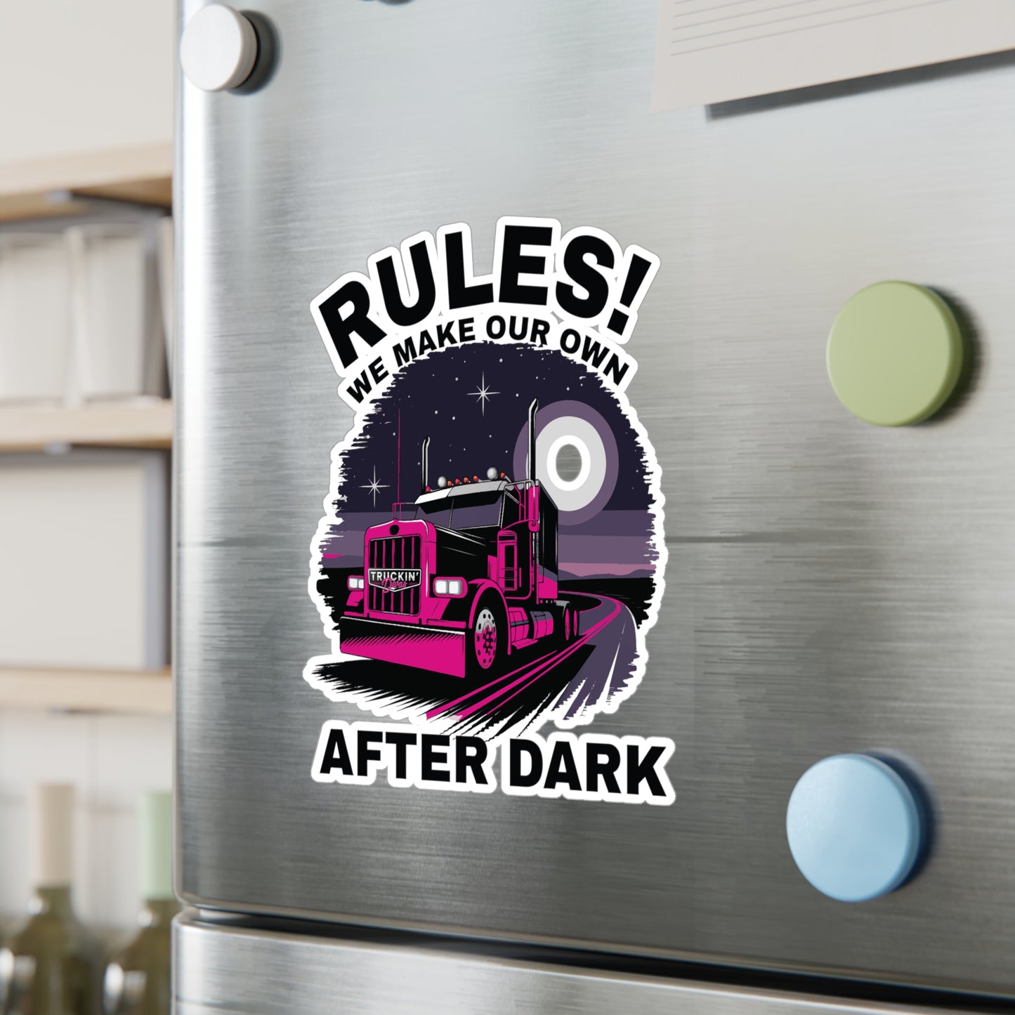 Rules Vinyl Decal