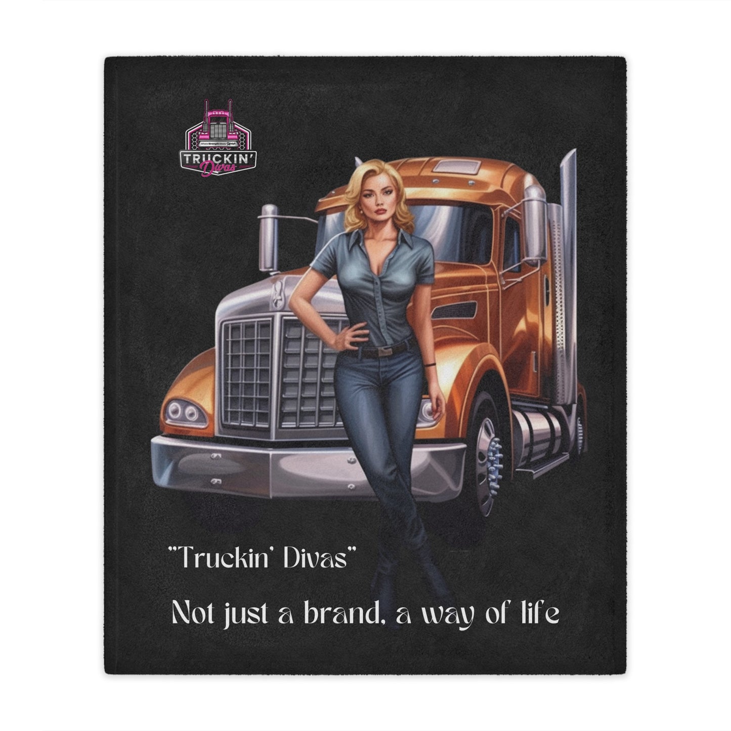 Not Just A Brand, A way of Life Minky Blanket