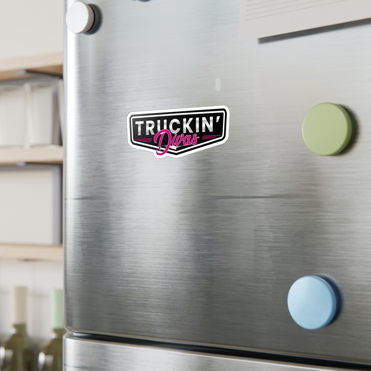 Truckin' Divas Vinyl Decal - Stylish Sticker for Truck Enthusiasts