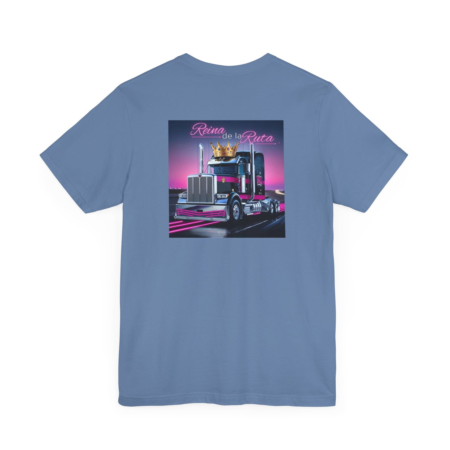 Reina dela Ruta Unisex Jersey Tee - Perfect for Truck Lovers