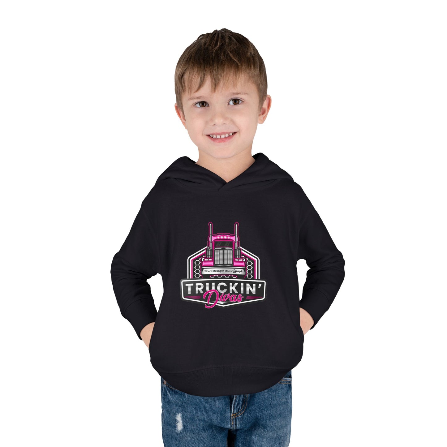 Signature Truckin' Divas Toddler Pullover Fleece Hoodie