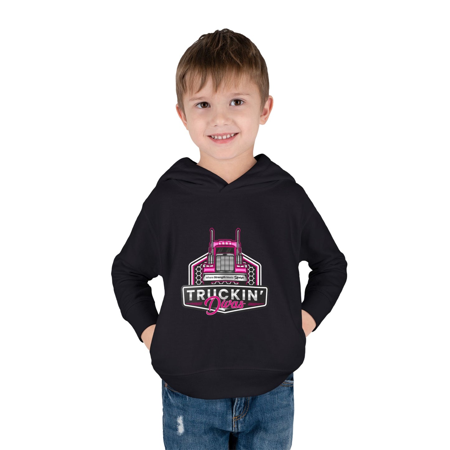 Signature Truckin' Divas Toddler Pullover Fleece Hoodie