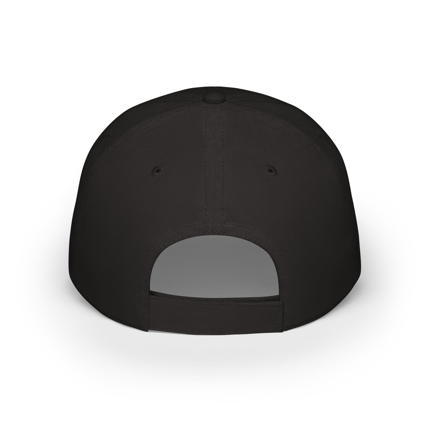 "Shift Happens" Low Profile Baseball Cap - Fun Red Cap for Casual Days