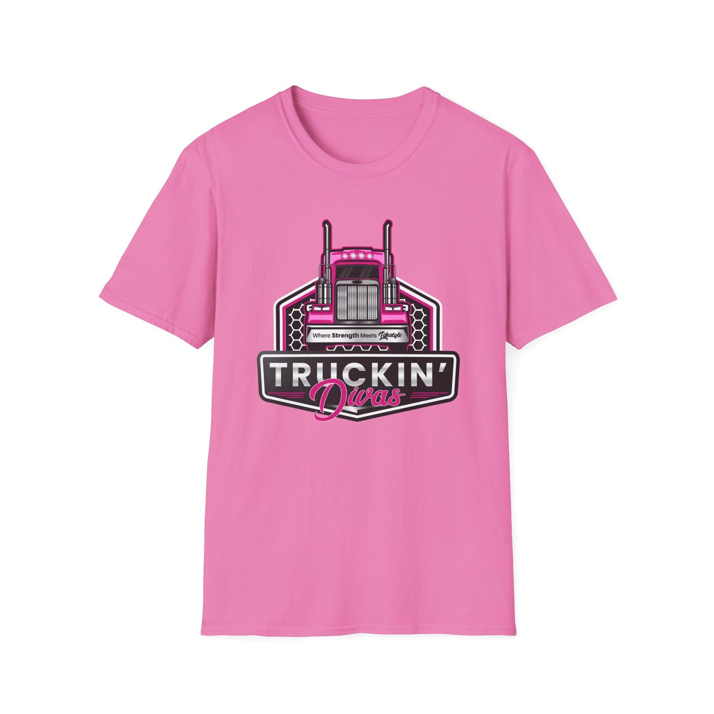 Signature Truckin' Divas Unisex Softstyle T-Shirt