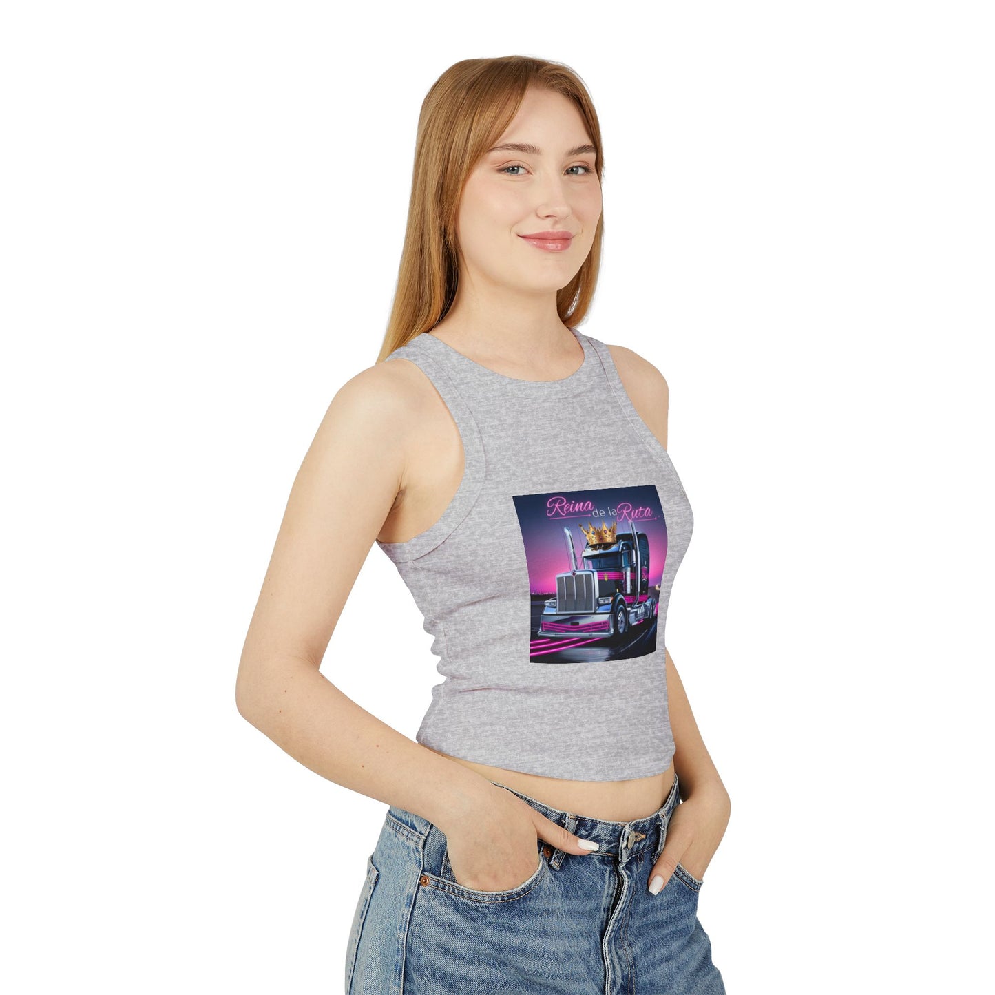 La Reina Racer Tank Top
