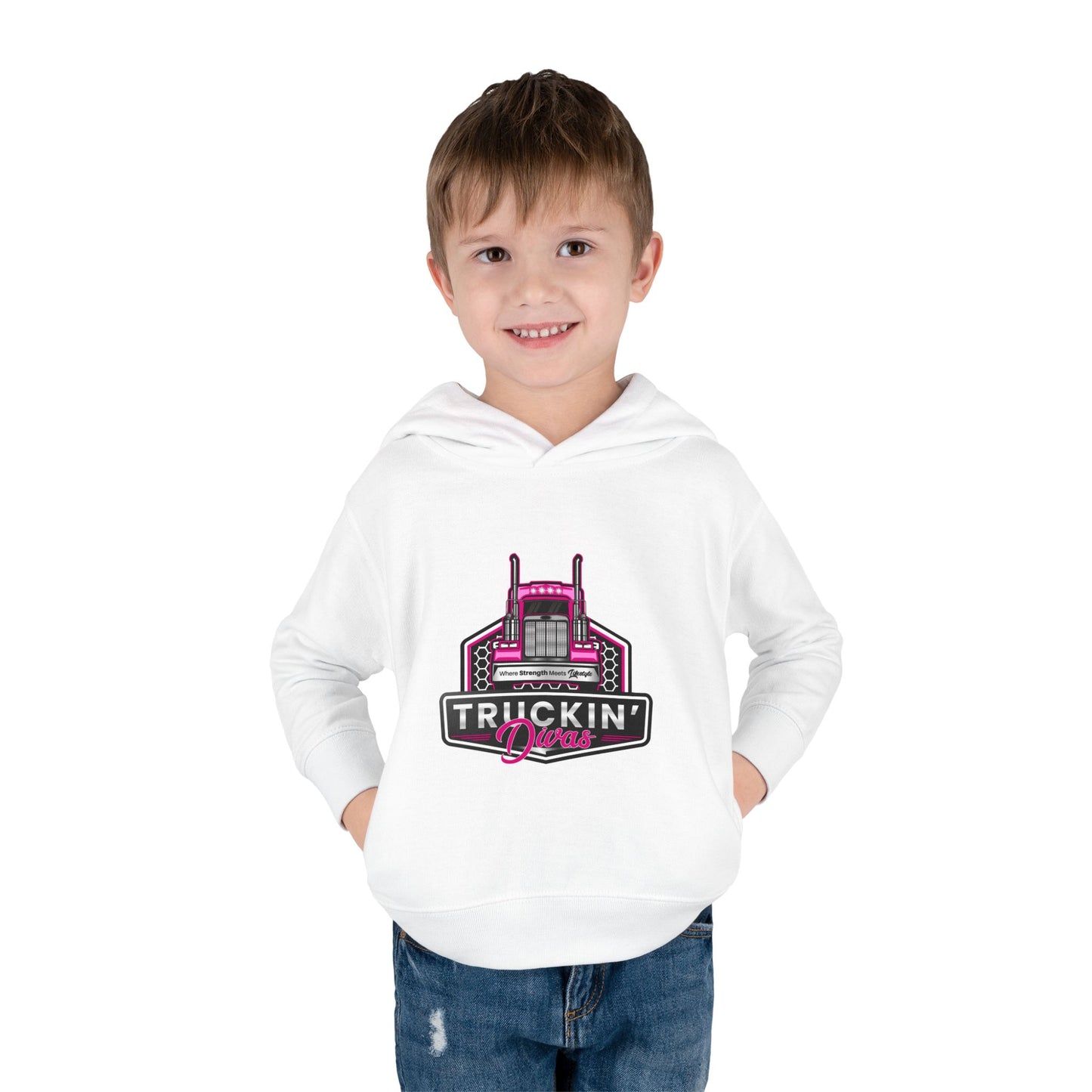 Signature Truckin' Divas Toddler Pullover Fleece Hoodie