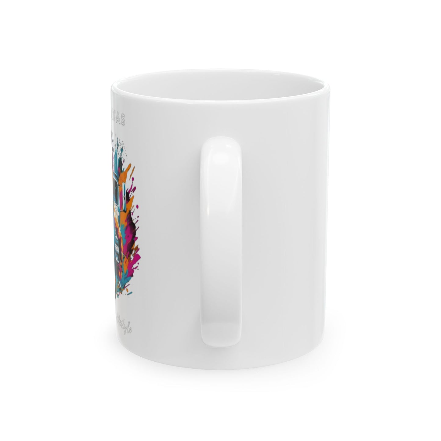 Where Strength meet Lifestyle Neon Truckin' Divas Ceramic Mug, (11oz, 15oz)
