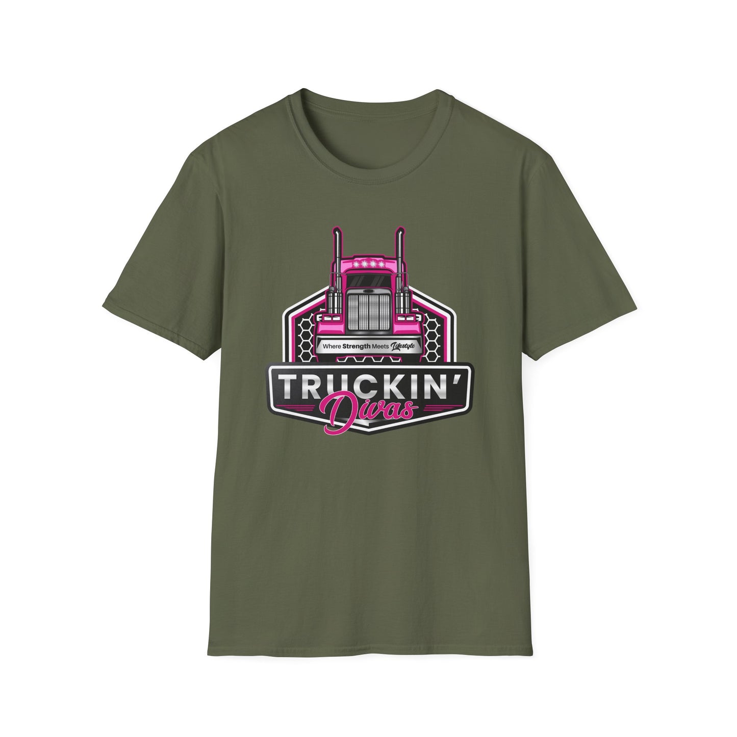 Signature Truckin' Divas Unisex Softstyle T-Shirt