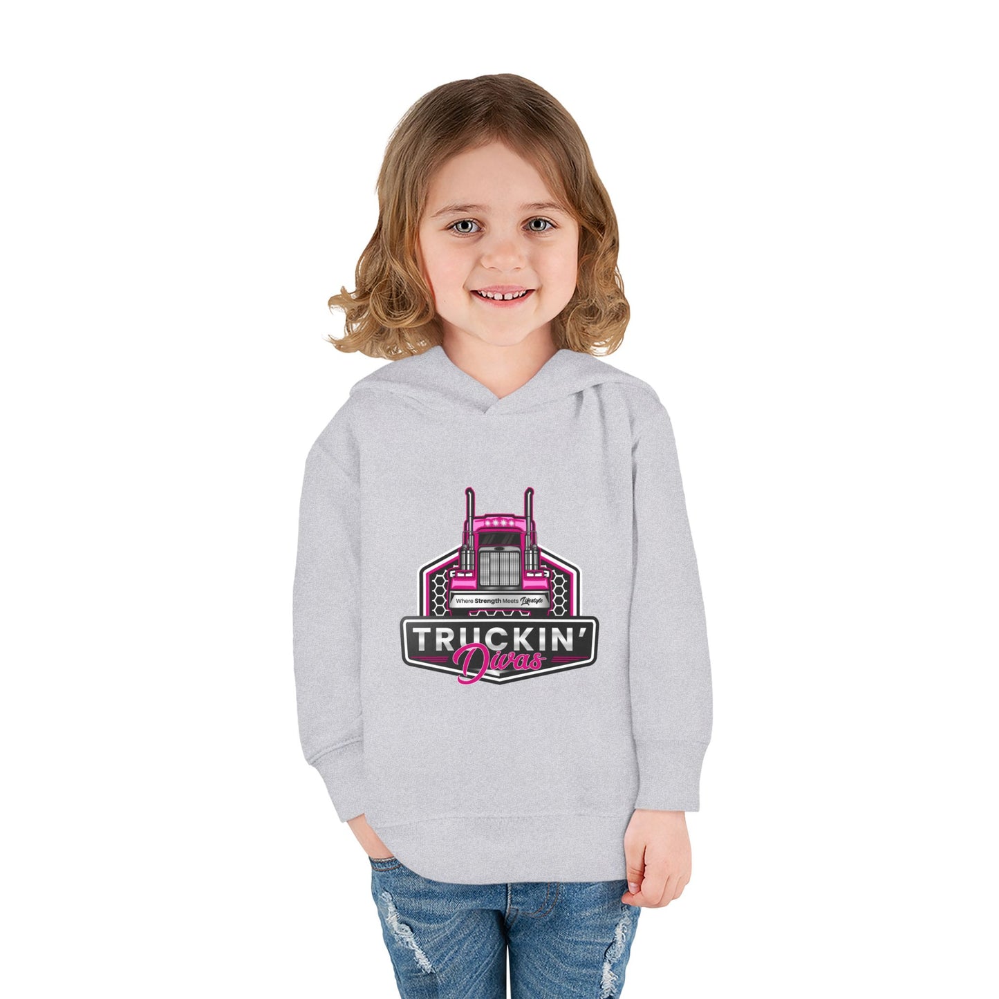 Signature Truckin' Divas Toddler Pullover Fleece Hoodie
