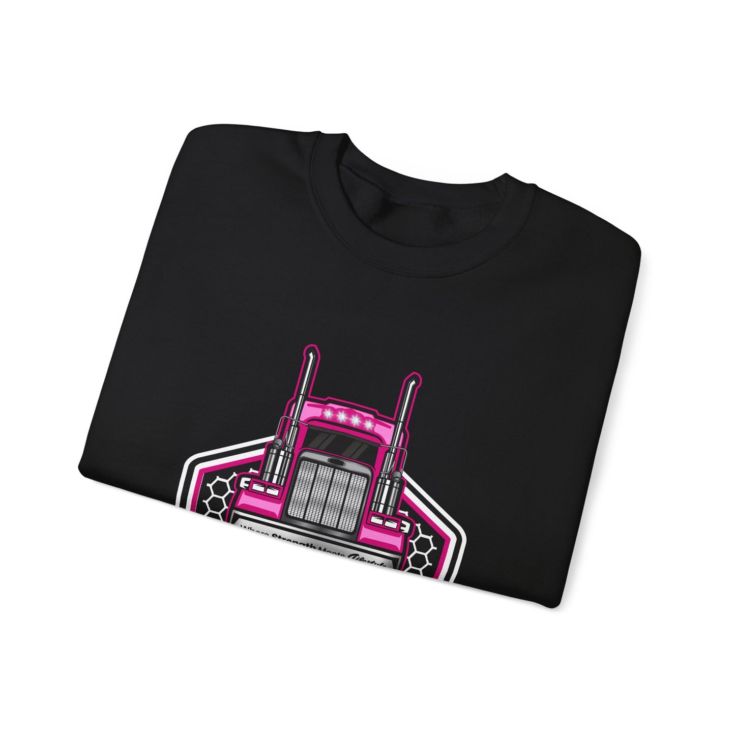 Signature Truckin' Divas Unisex Heavy Blend™ Crewneck Sweatshirt