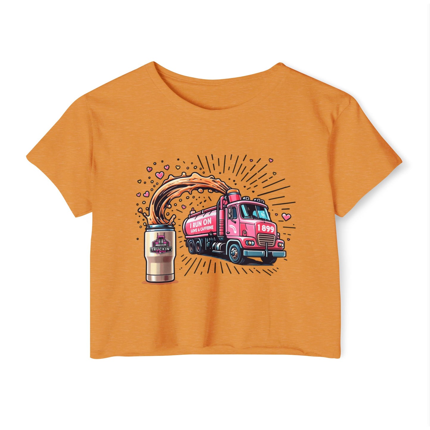 Fun On Festival Crop Top - Women's Summer Music Tee