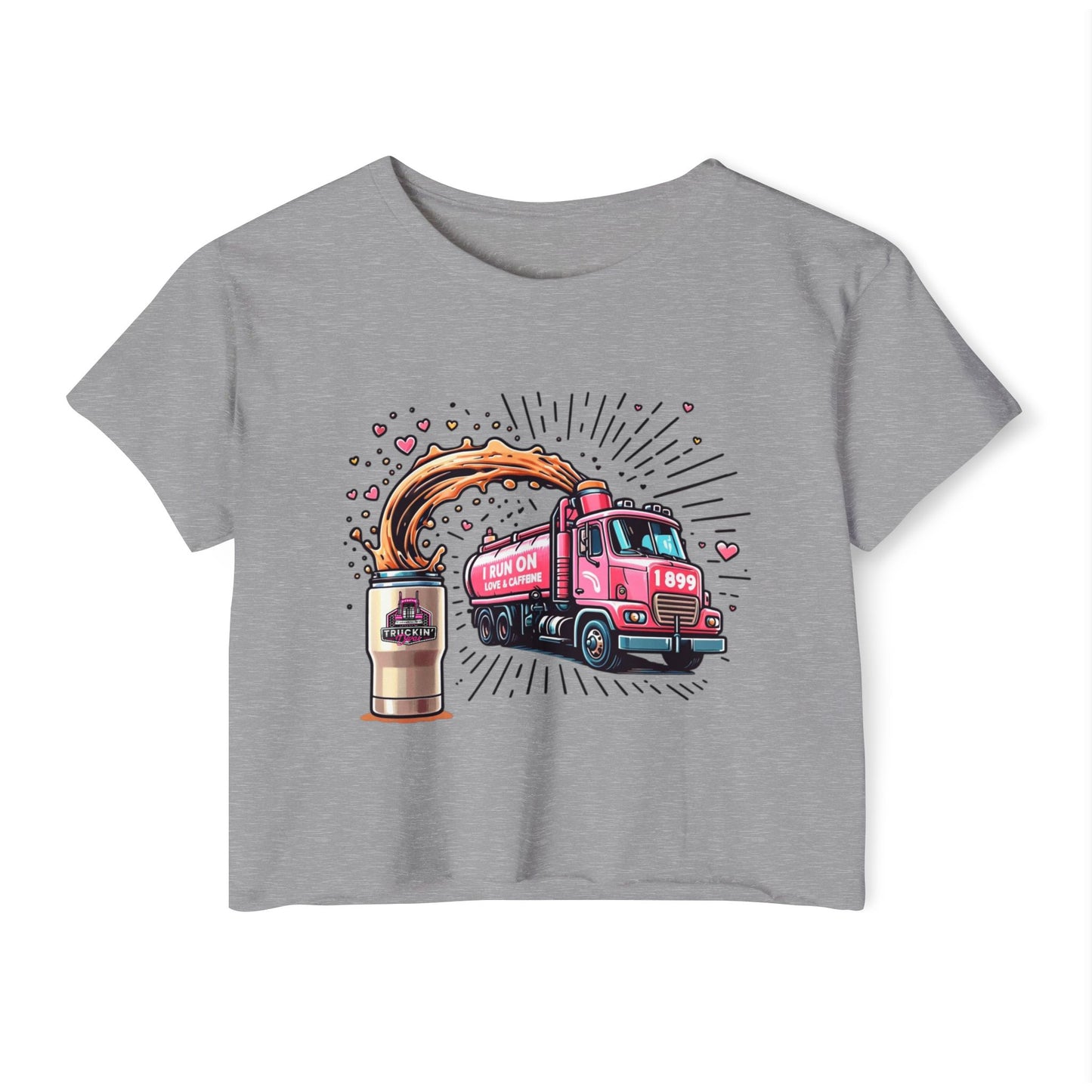 Fun On Festival Crop Top - Women's Summer Music Tee