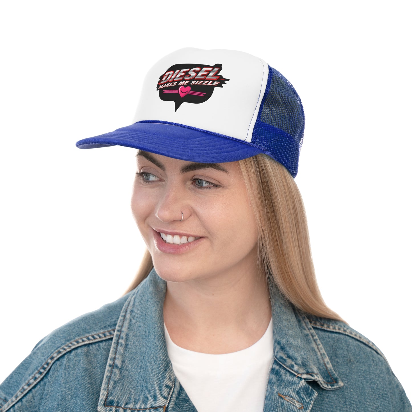 Sizzle Trucker Cap - Fun and Stylish Hat for Diesel Enthusiasts