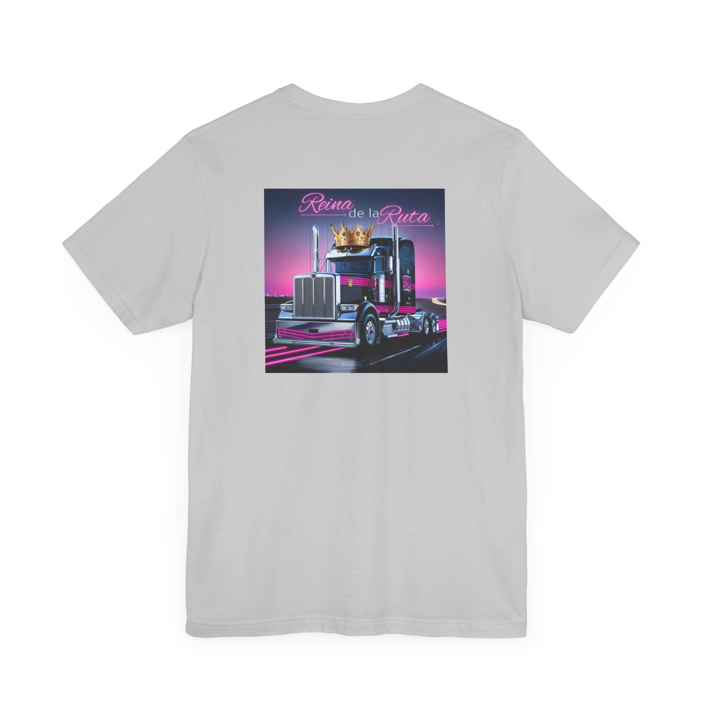 Reina dela Ruta Unisex Jersey Tee - Perfect for Truck Lovers
