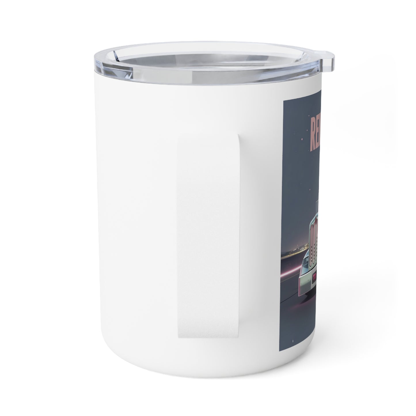 Retro Truck Insulated Coffee Mug | 10oz Travel Cup for Coffee Lovers