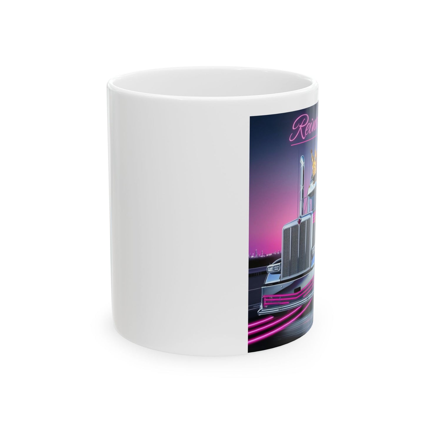 Retro Truck Ceramic Mug - 11oz & 15oz | Fun Gift for Truck Lovers