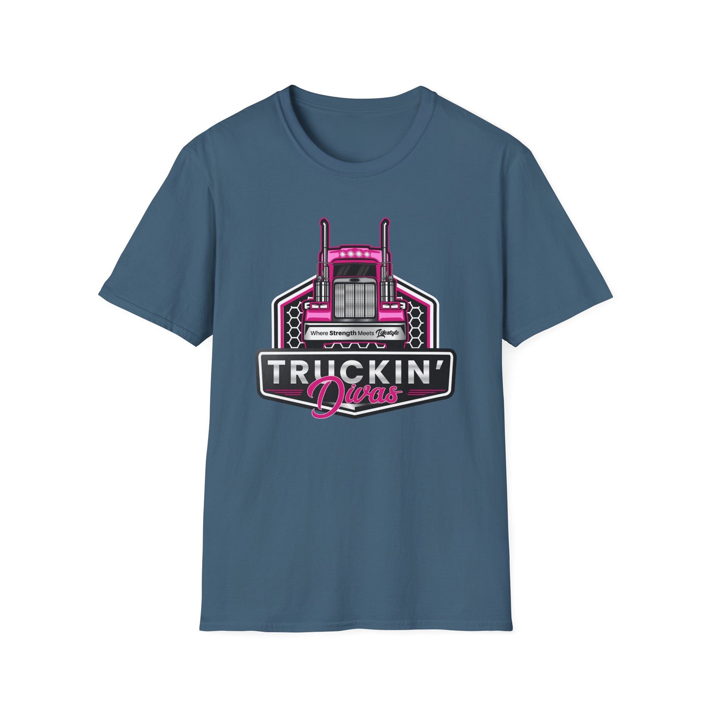 Signature Truckin' Divas Unisex Softstyle T-Shirt