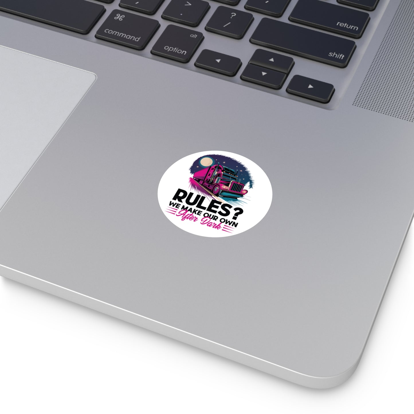 Rules? Round Vinyl Stickers
