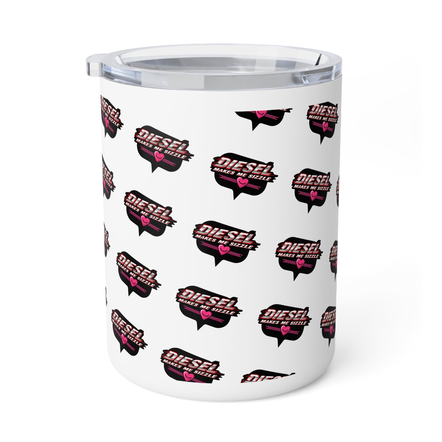 Diesel Love Insulated Coffee Mug - 10oz | Stylish Travel Mug for Coffee Lovers