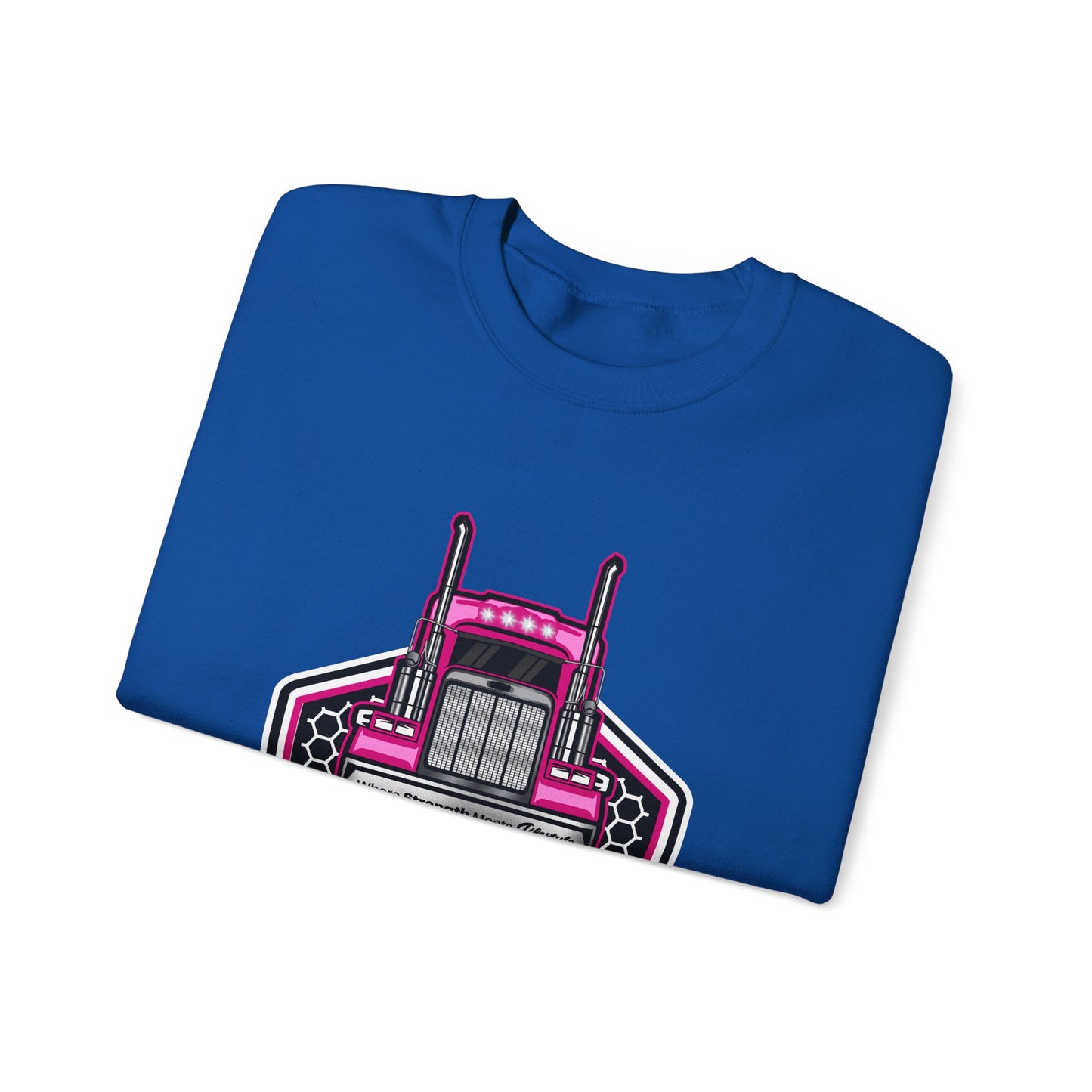 Signature Truckin' Divas Unisex Heavy Blend™ Crewneck Sweatshirt