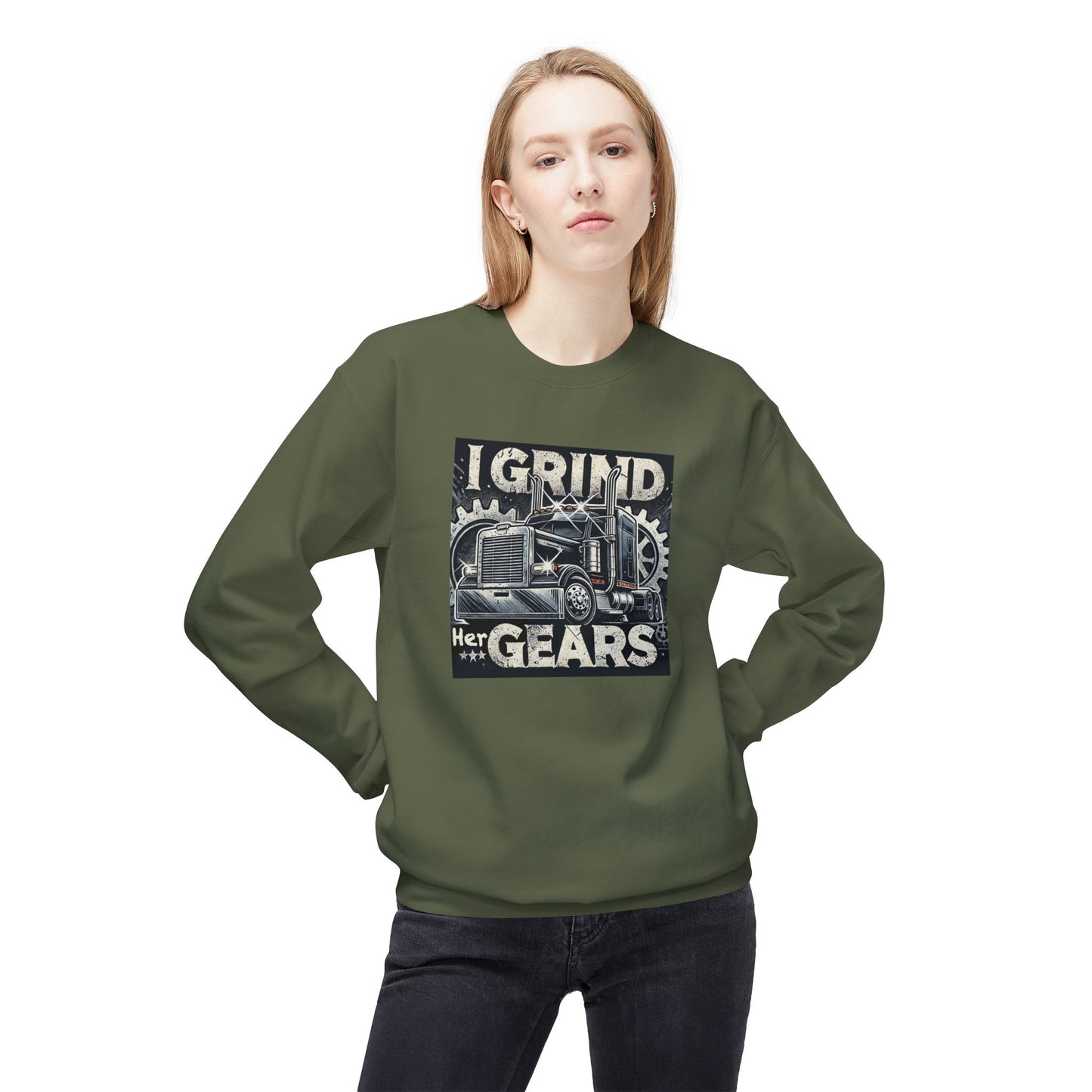#GrindherGears Softstyle Fleece Crewneck Sweatshirt