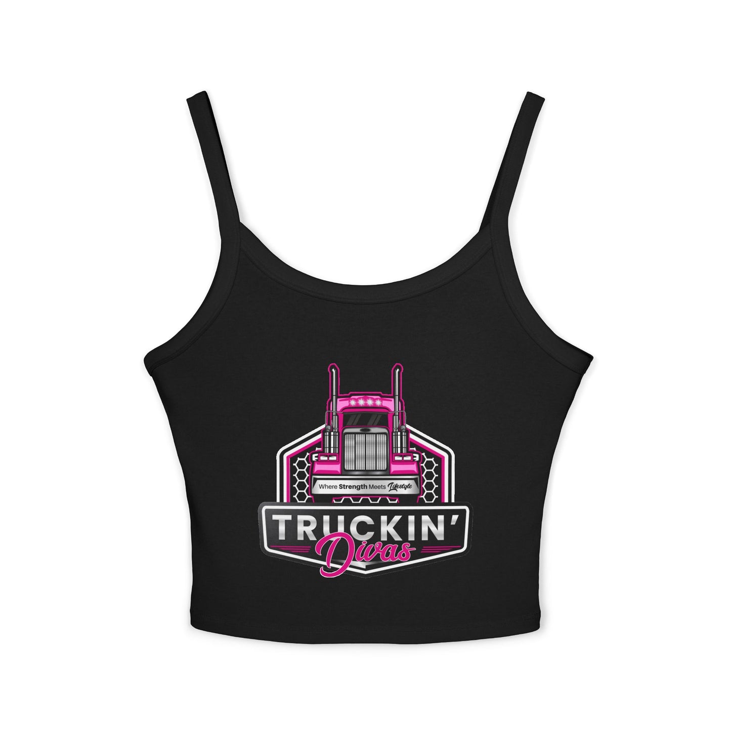 Signature Truckin' Divas Women's Spaghetti Strap Tank Top