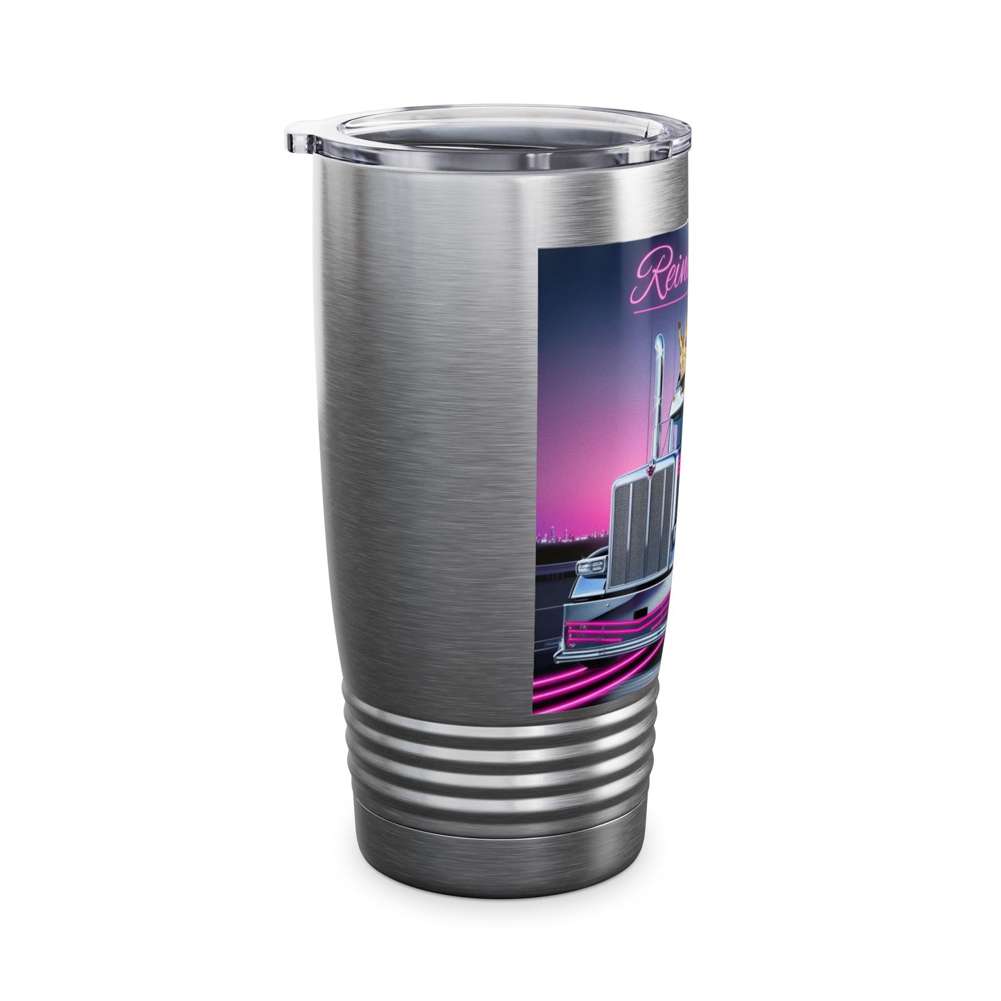 Reina de la Ruta Trucking Tumbler | 20oz Insulated Cup for Drivers