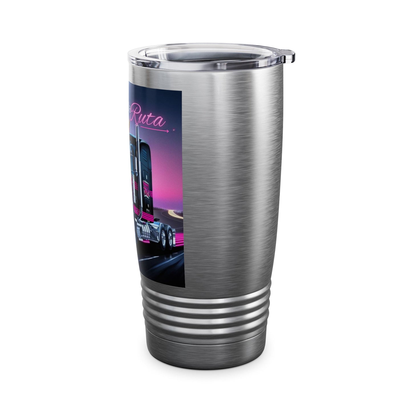 Reina de la Ruta Trucking Tumbler - 20oz Adventure Travel Mug