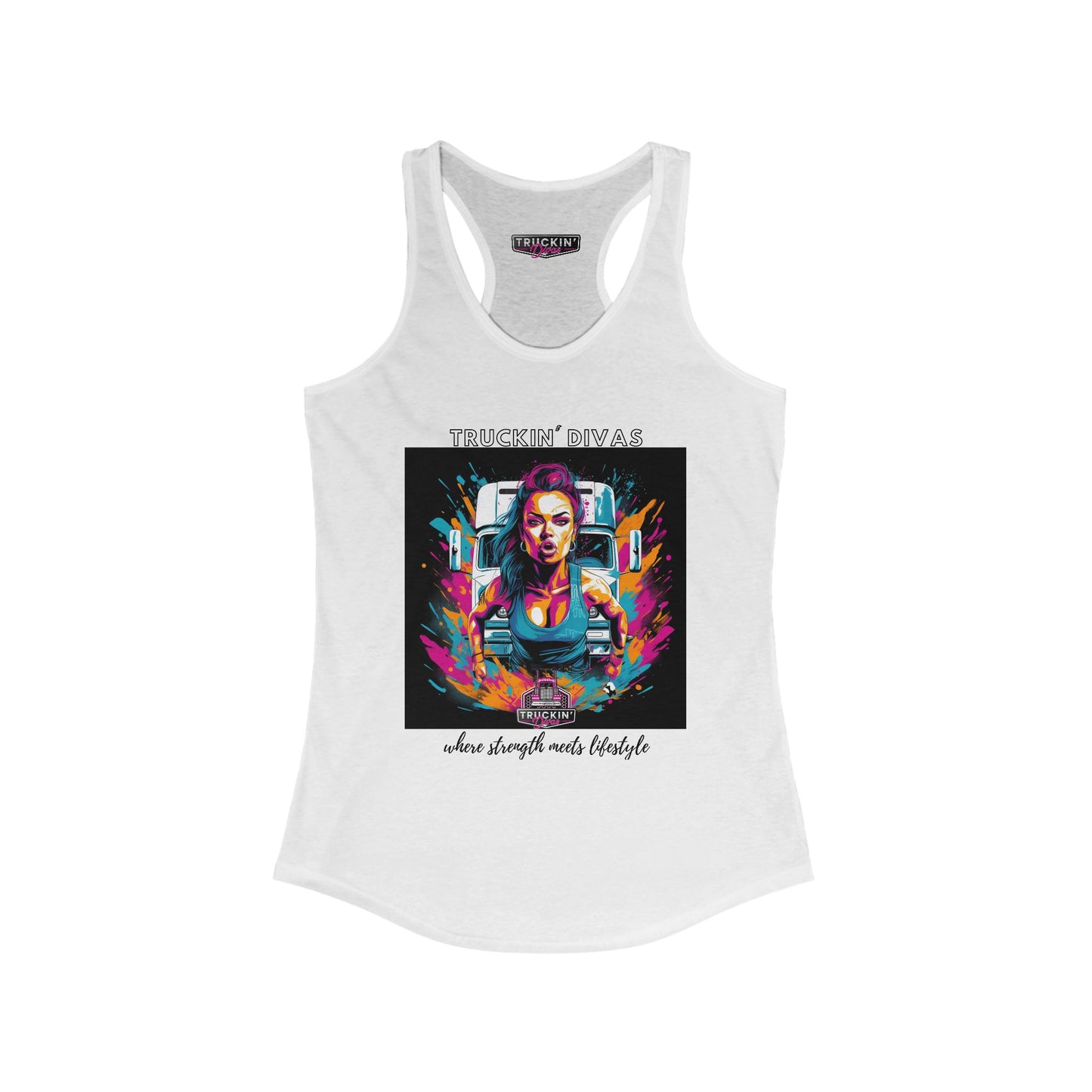 Truckin' Divas Women's Ideal Racerback Tank