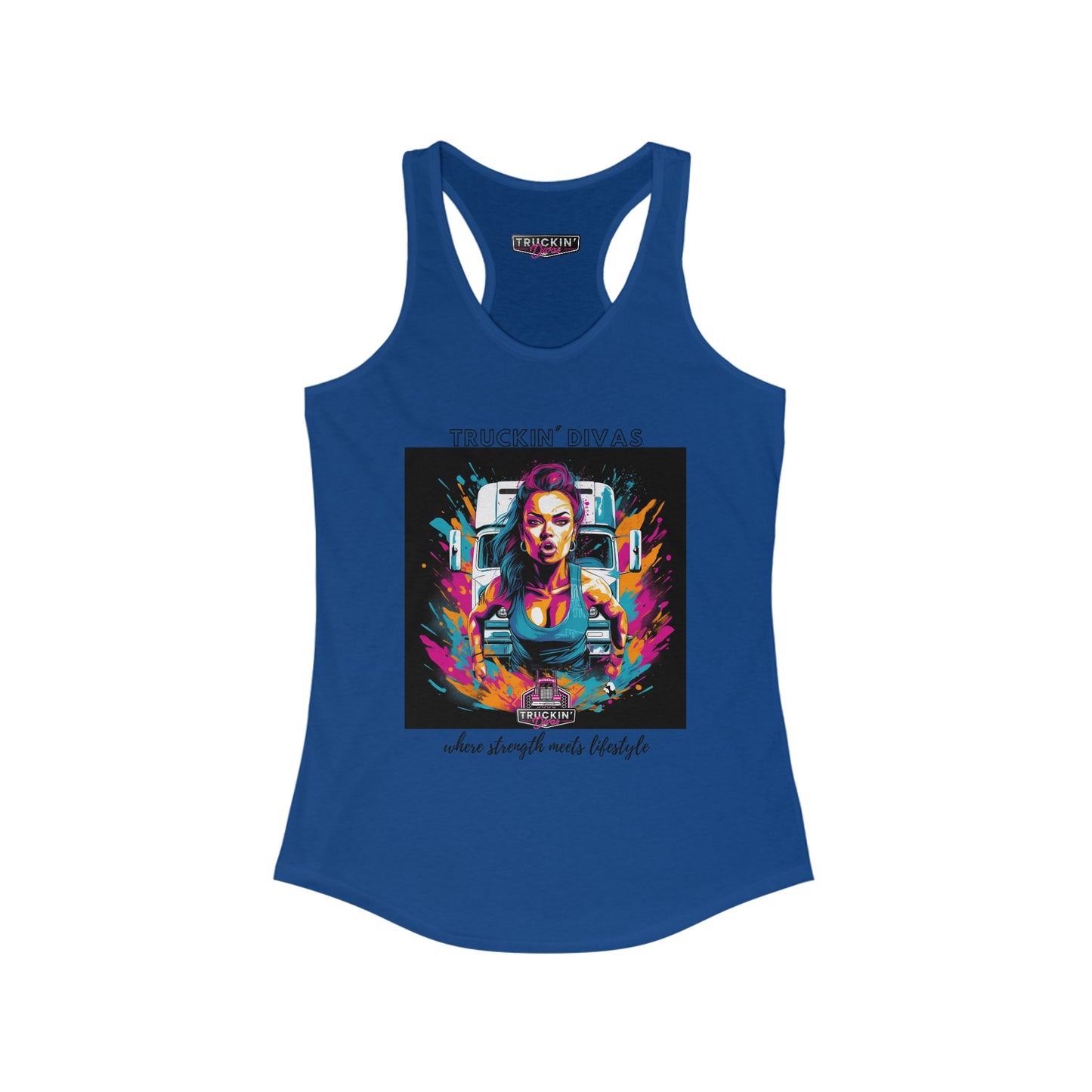 Truckin' Divas Women's Ideal Racerback Tank