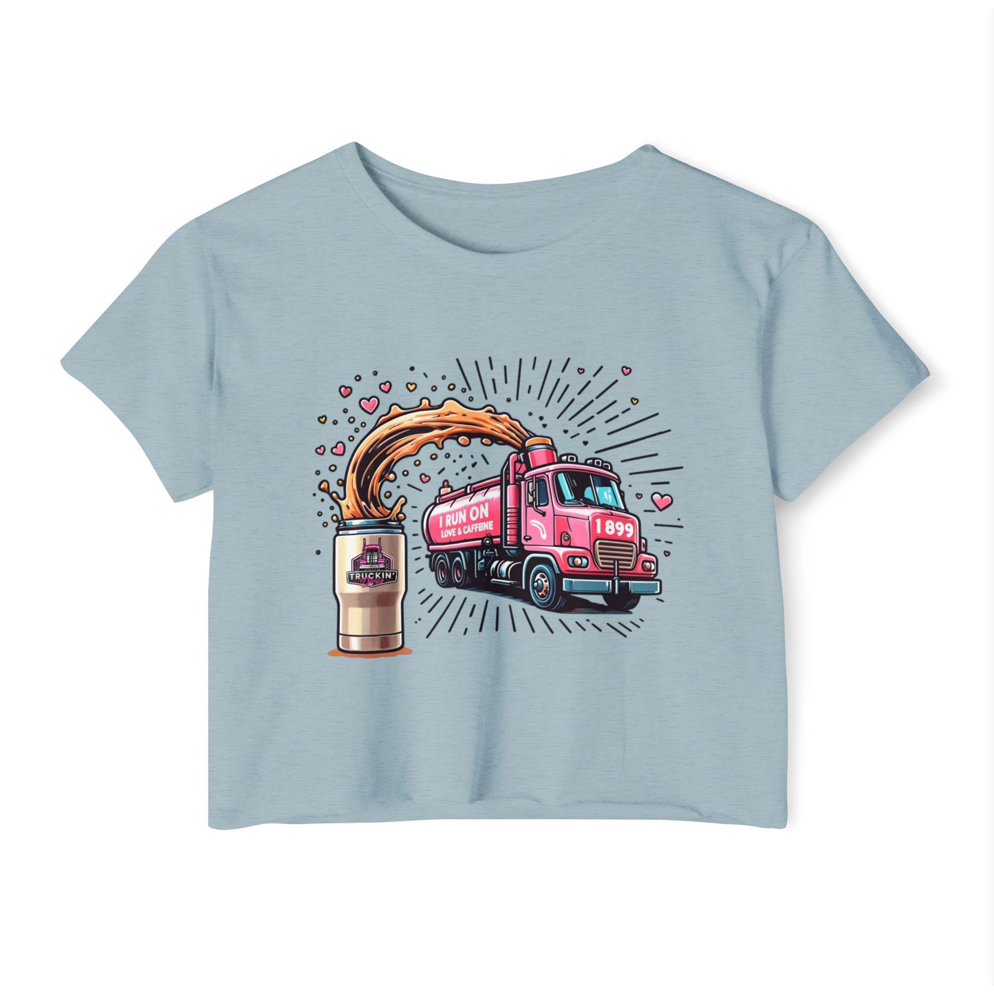 Fun On Festival Crop Top - Women's Summer Music Tee