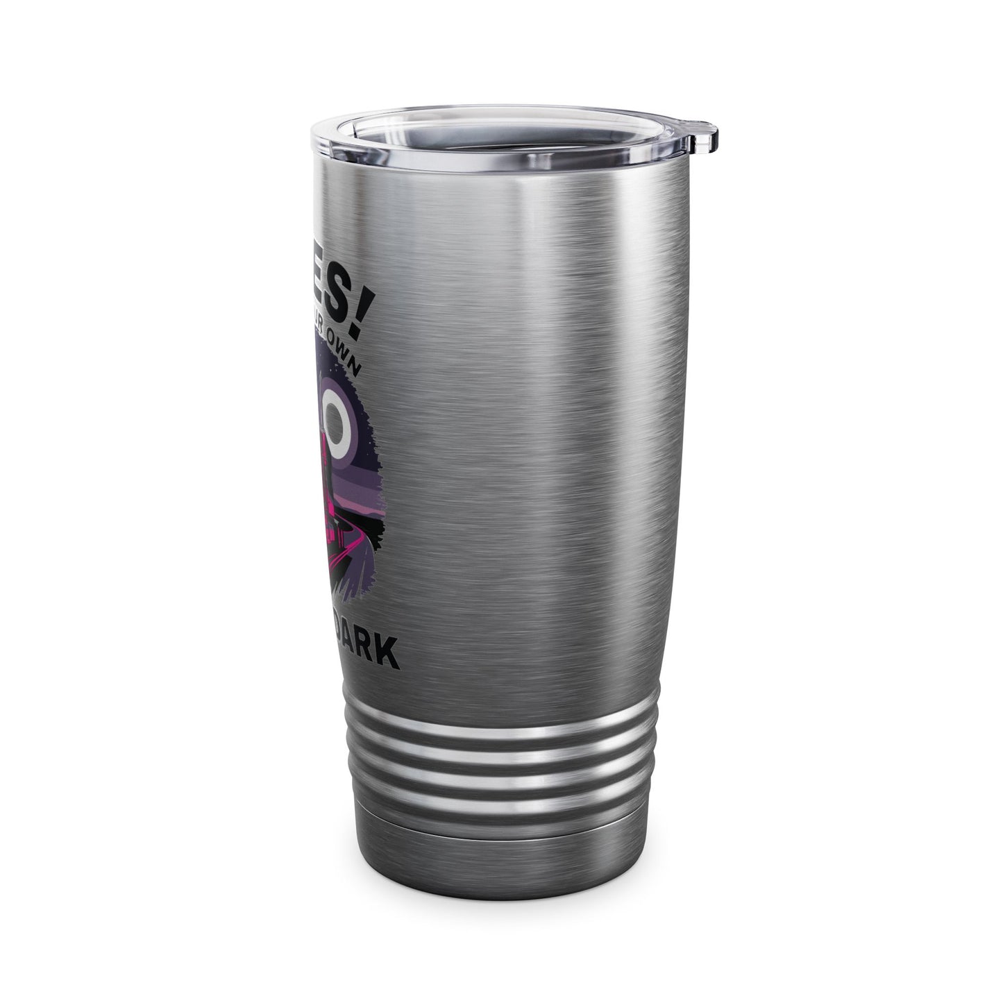 Custom 20oz Truck Driver Tumbler - 'We Make Our Own Rules After Dark'