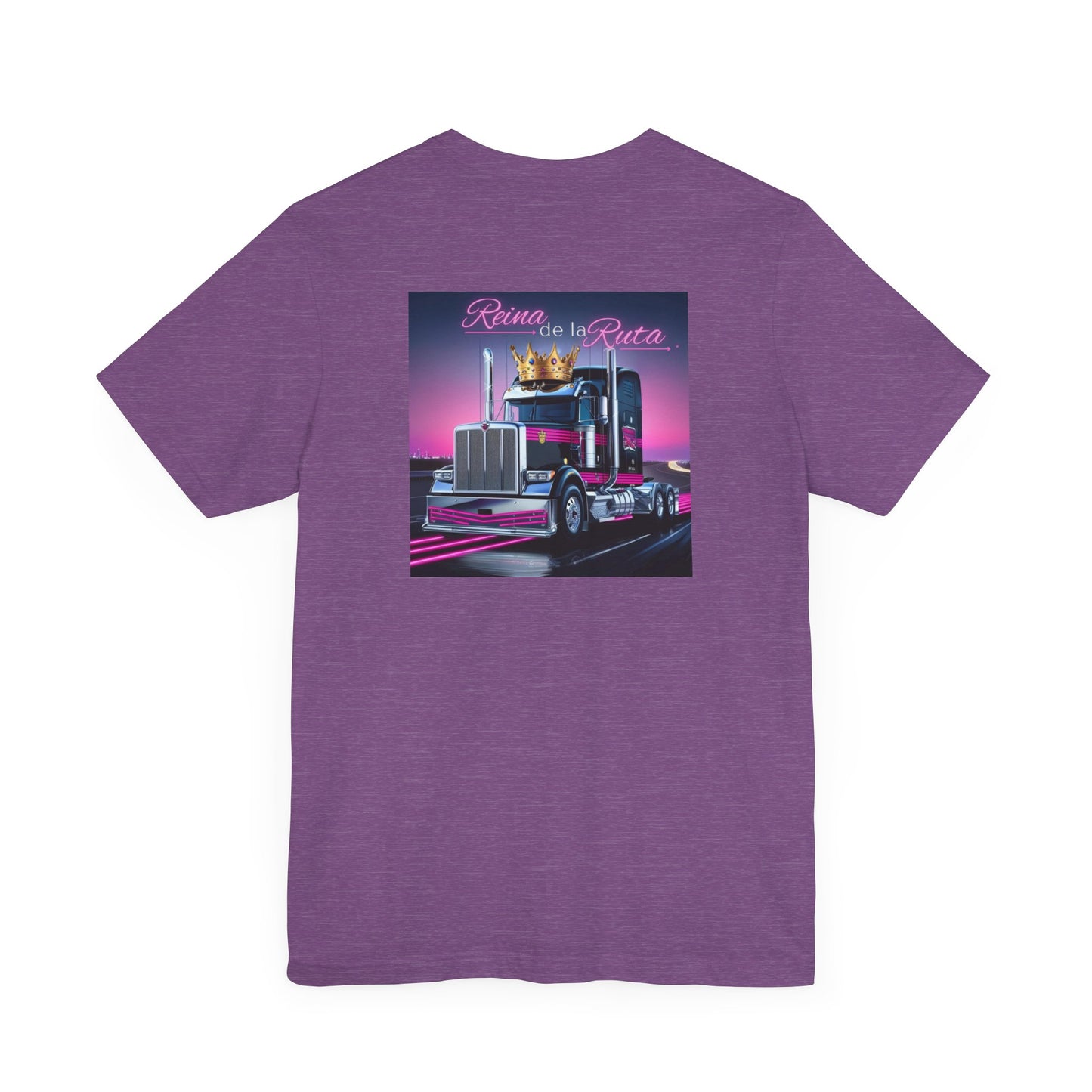 Reina dela Ruta Unisex Jersey Tee - Perfect for Truck Lovers