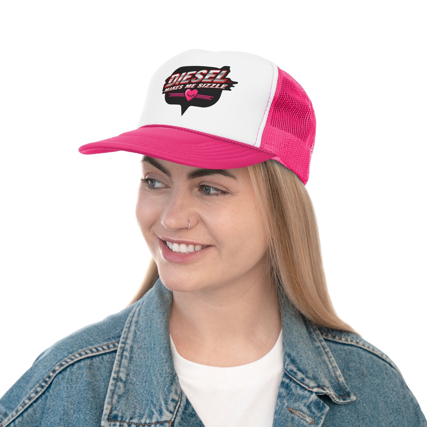 Sizzle Trucker Cap - Fun and Stylish Hat for Diesel Enthusiasts