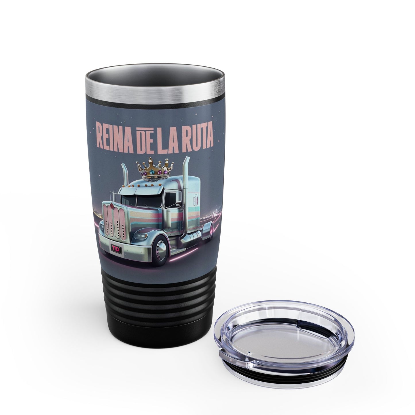 Queen of the Road 20oz Tumbler - Stylish Travel Mug for Truck Lovers
