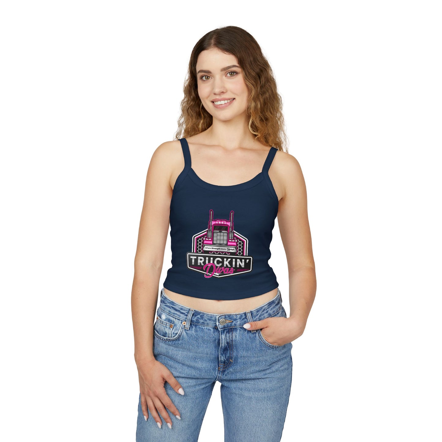 Signature Truckin' Divas Women's Spaghetti Strap Tank Top
