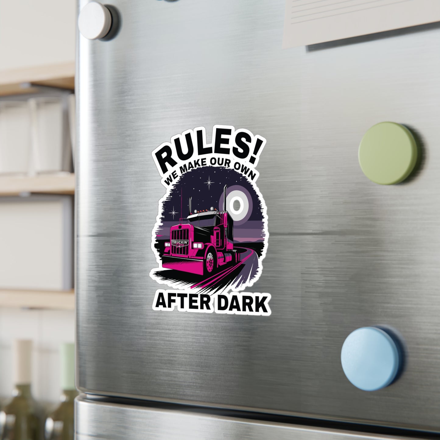 Rules Vinyl Decal