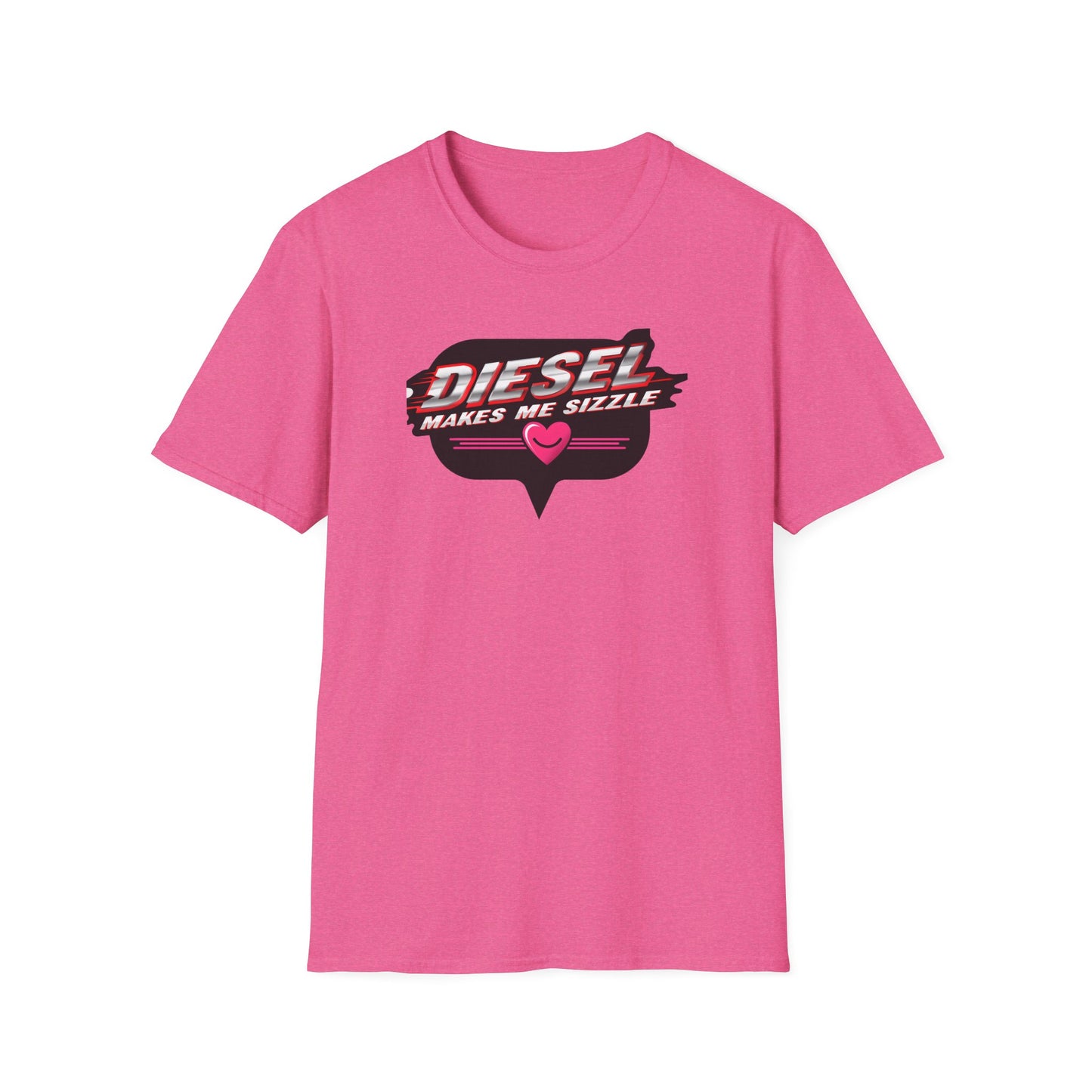 Diesel Makes Me Sizzle Unisex Softstyle T-Shirt - Cool Casual Wear for Diesel Lovers