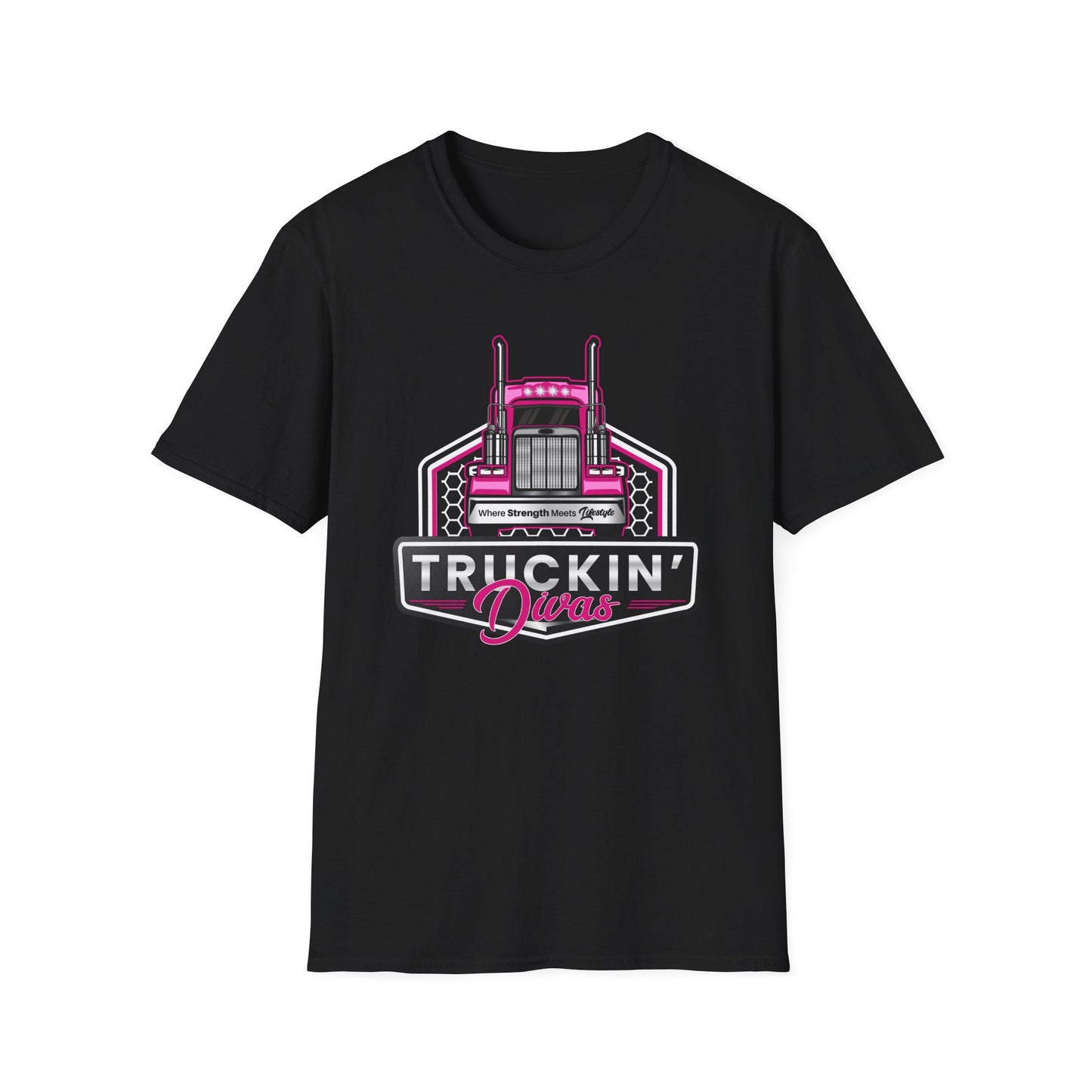 Signature Truckin' Divas Unisex Softstyle T-Shirt
